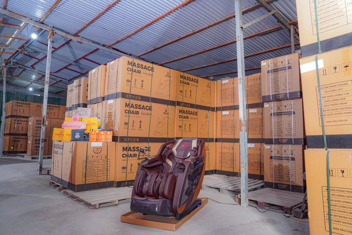 Yahato Tiếp Tục Đón Công Hàng Mới – Cập Nhật Thêm Mẫu Ghế Massage Mới Nhất Tại Hải Phòng
