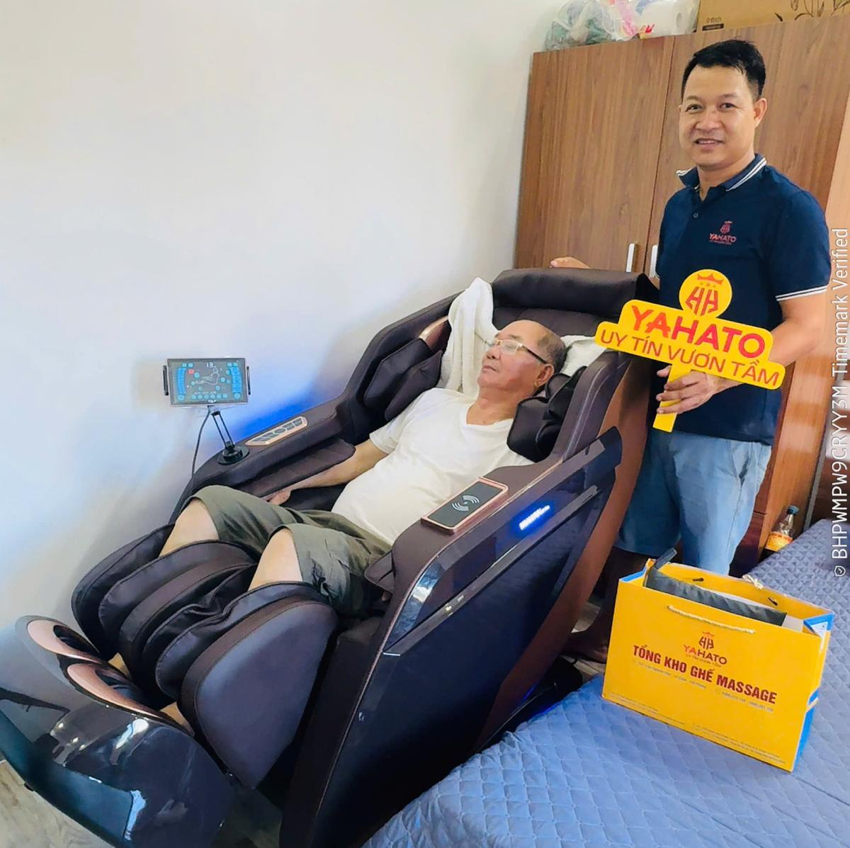 Biến nhà bạn thành spa mini với chiếc ghế massage