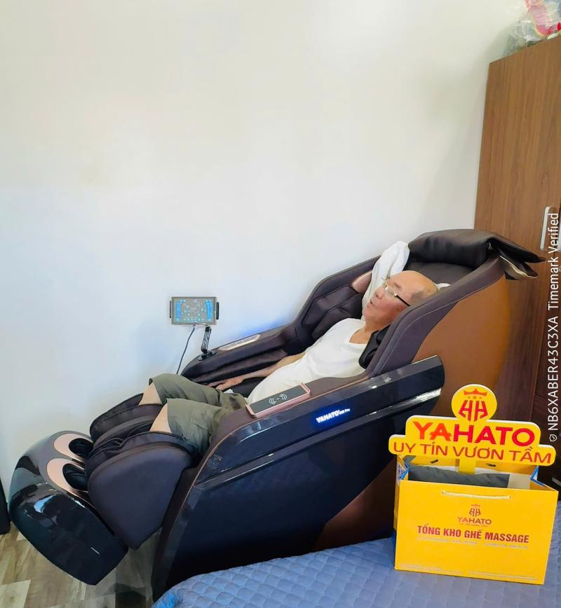 Biến nhà bạn thành spa mini với chiếc ghế massage