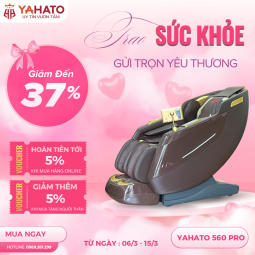 Ghế Massage YAHATO 560 VIP PRO ( Bản Cao Cấp)
