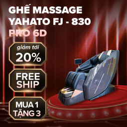   
          Ghế Massage Yahato FJ - 830 PRO 6D