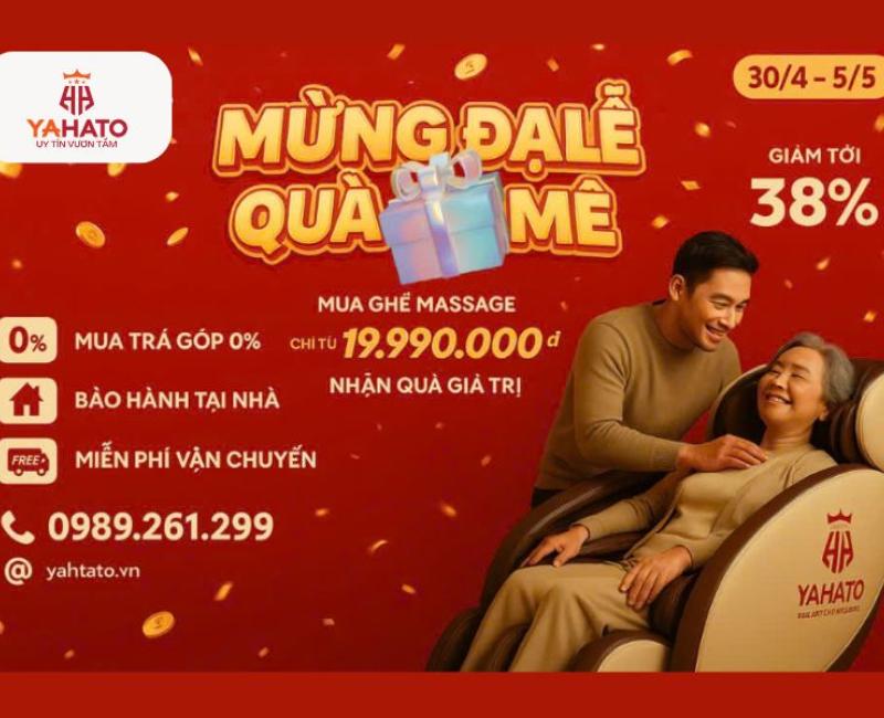   
          MỪNG SINH NHẬT 10 NĂM CHI NHÁNH YAHATO - TRI ÂN KHÁCH HÀNG ĐẶC BIỆT