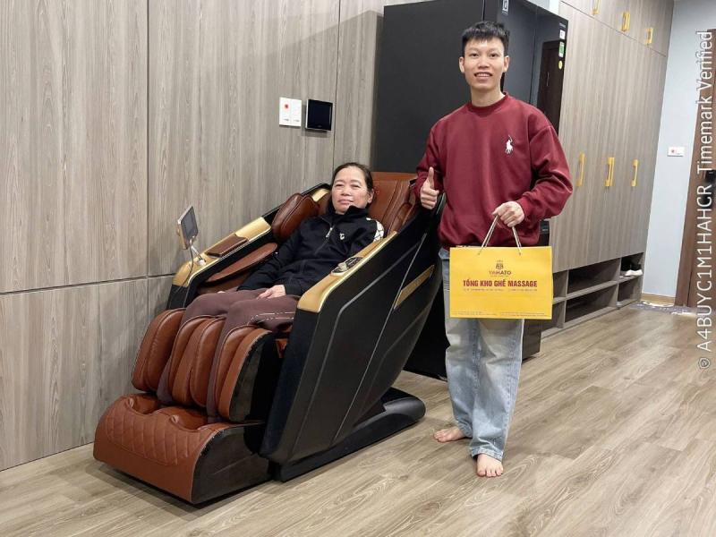 Mua ghế massage cho người thân – Món quà con trai tặng Mẹ khiến Mẹ hạnh phúc biết bao
Mua ghế massage cho người thân – Món quà con trai tặng Mẹ khiến Mẹ hạnh phúc biết bao