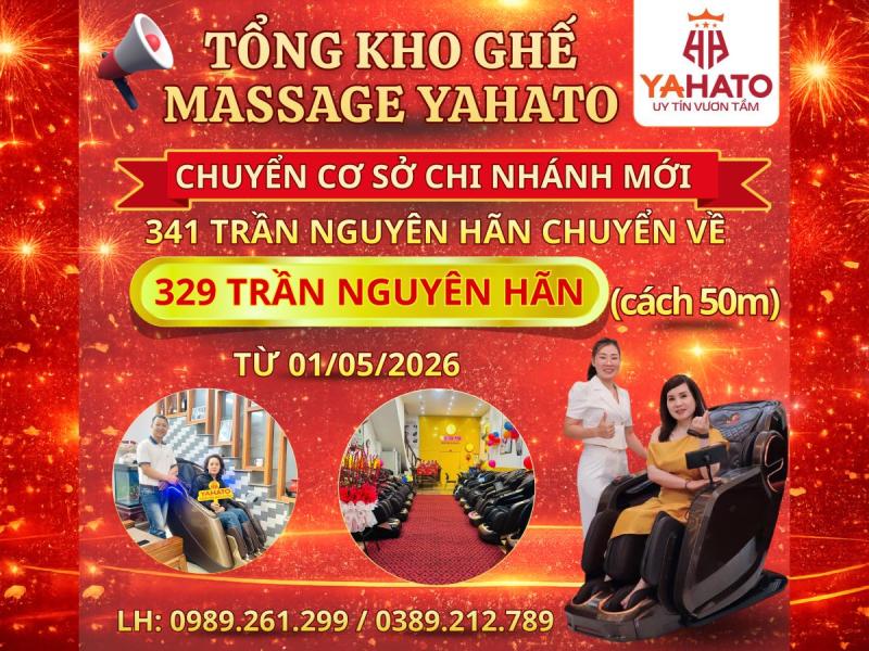   
          Thông báo chuyển địa chỉ chi nhánh – Tổng kho ghế...