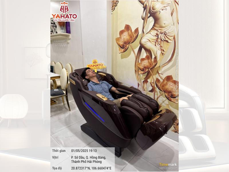   
           Ghế massage YAHATO 889 Pro – Món quà sức khỏe tuyệt vời cho gia đình