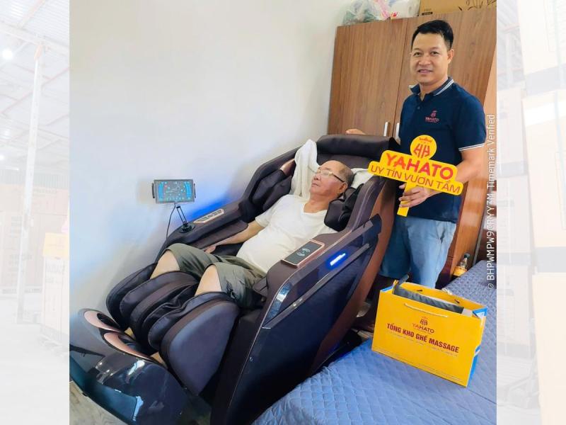   
          Biến nhà bạn thành spa mini với chiếc ghế massage