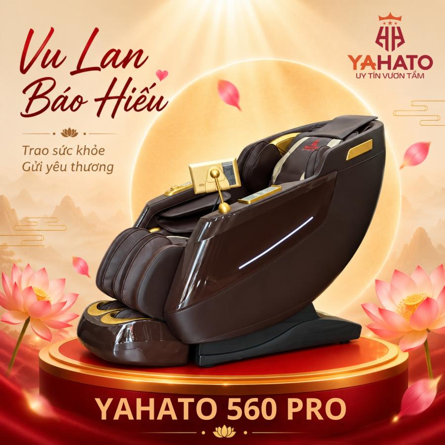   
          Ghế Massage YAHATO 560 VIP PRO ( Bản Cao Cấp)