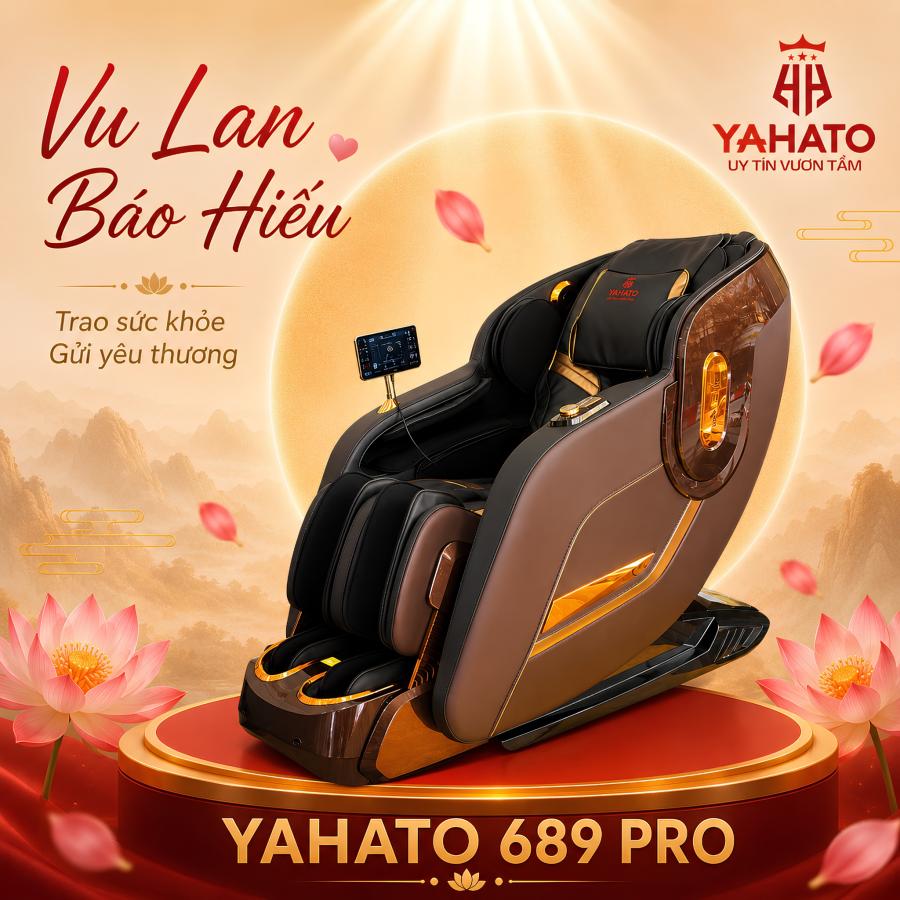   
          Ghế massage YA- 689 PRO (bản cao cấp 8D)