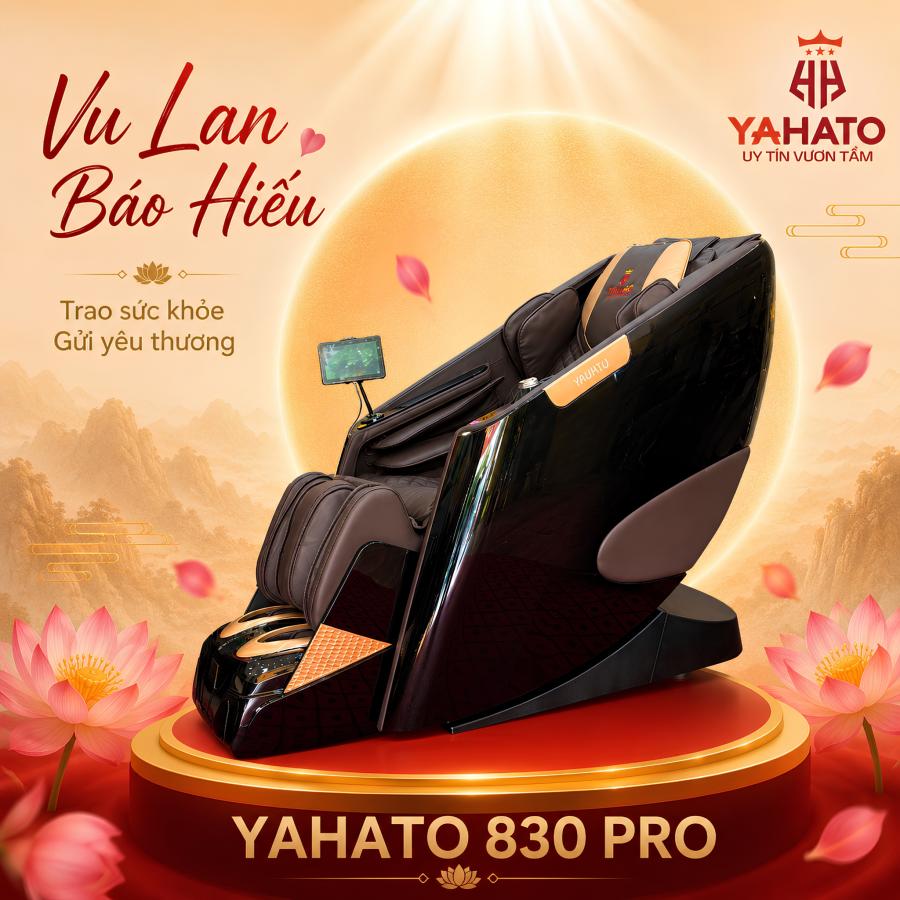   
          Ghế Massage Yahato FJ - 830 PRO 8D