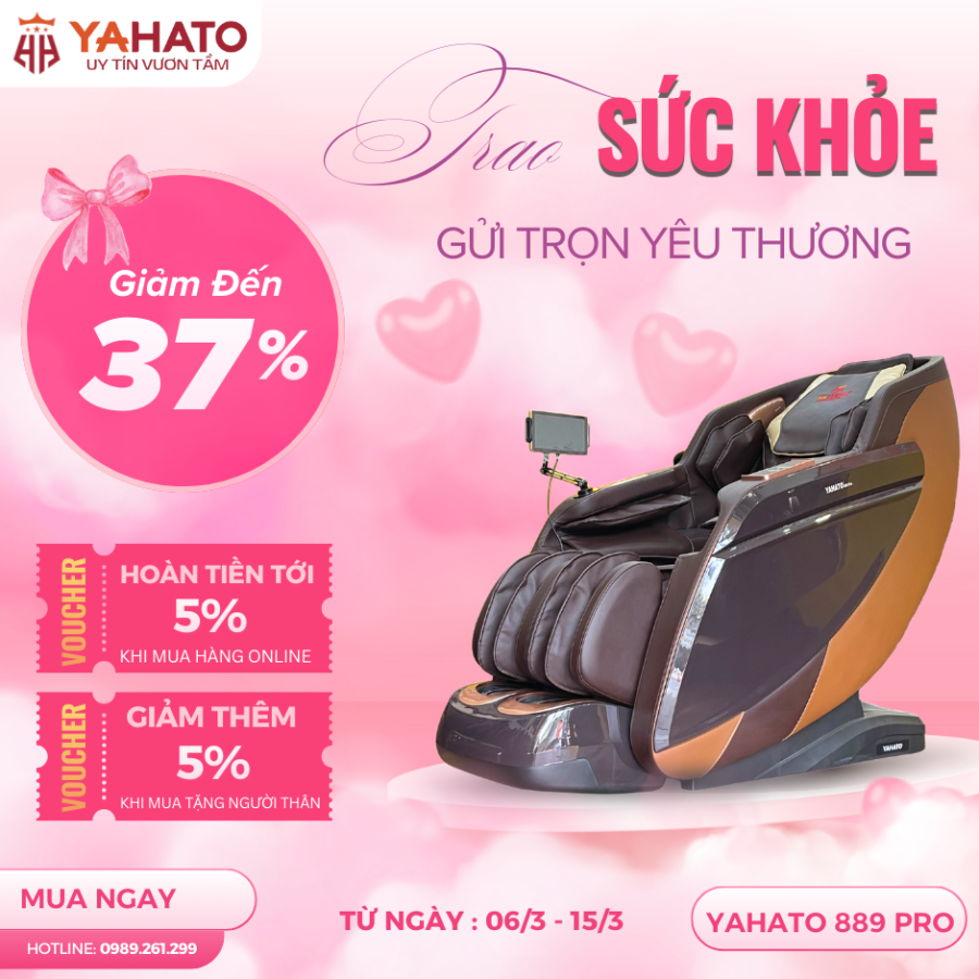   
          Ghế massage YAHATO 889 Pro