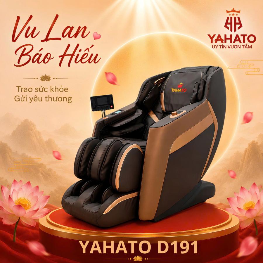   
          Ghế massage toàn thân YAHATO D191