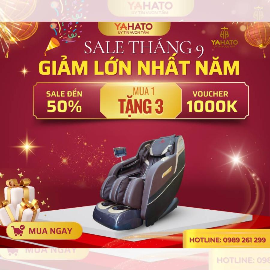   
          Ghế Massage YAHATO C330 Pro
