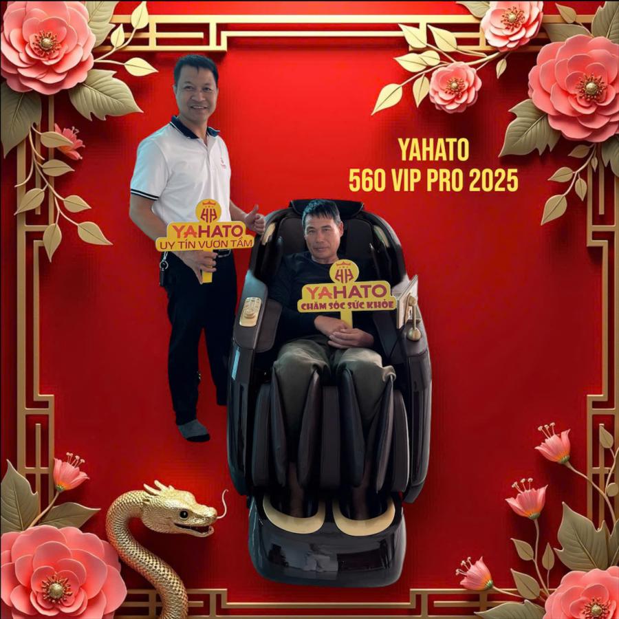 Ghế Massage YAHATO 560 VIP PRO ( Bản Cao Cấp) Ghế Massage YAHATO 560 VIP PRO ( Bản Cao Cấp)