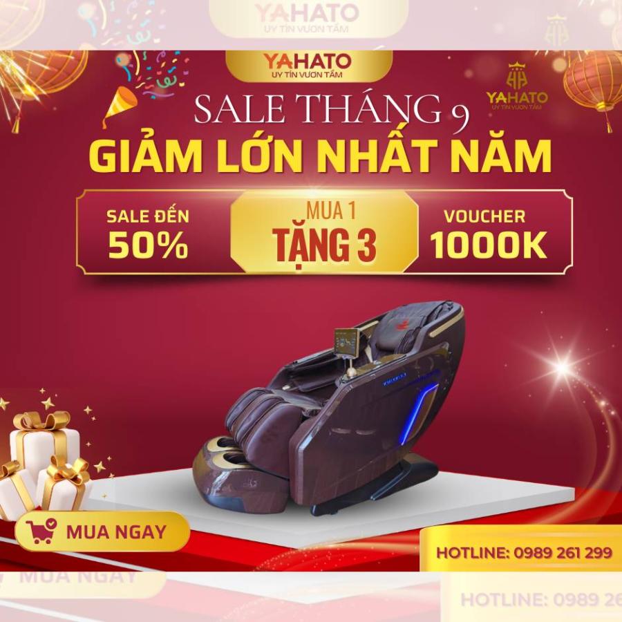   
          Ghế Massage Cao Cấp YAHATO 799 Pro Luxury