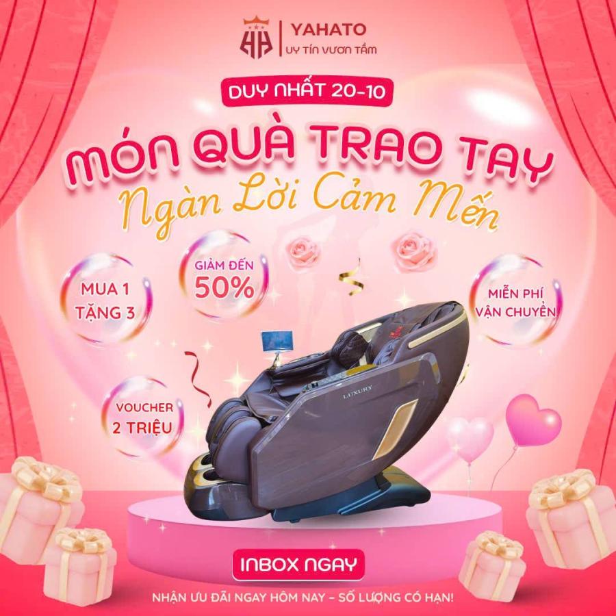   
          Ghế Massage Cao Cấp YAHATO 799 Pro Luxury