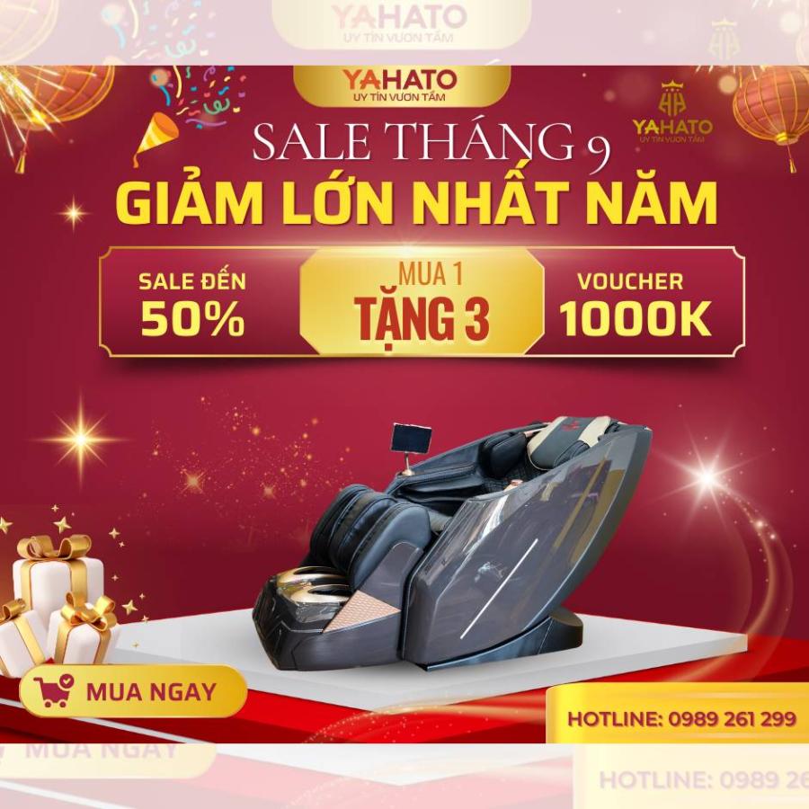   
          Ghế Massage Yahato FJ - 830 PRO 6D