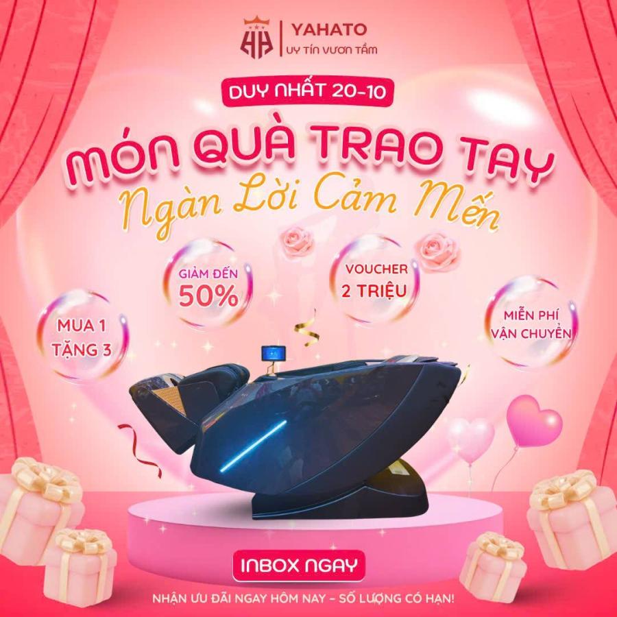   
          Ghế Massage Yahato FJ - 830 PRO 6D