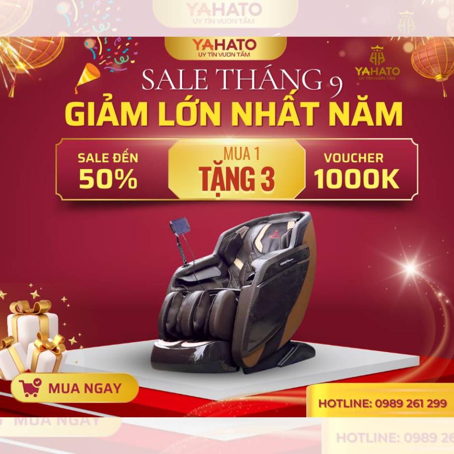   
          Ghế massage YAHATO 889 Pro