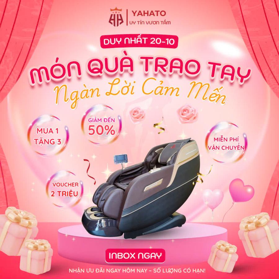   
          Ghế Massage YAHATO C330 Pro
